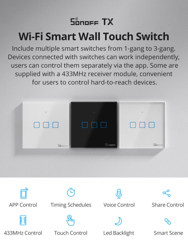 SONOFF TX Series WiFi Wall Switches UK - Image 7