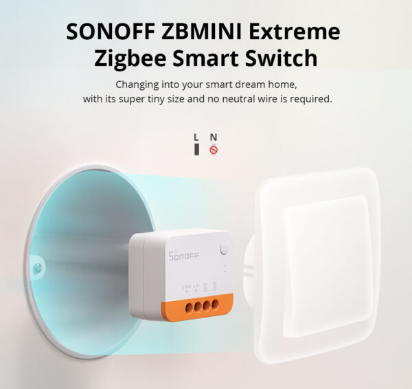 SONOFF ZBMINI Extreme Zigbee Smart Switch ZBMINIL2 (No Neutral Required) - Image 6