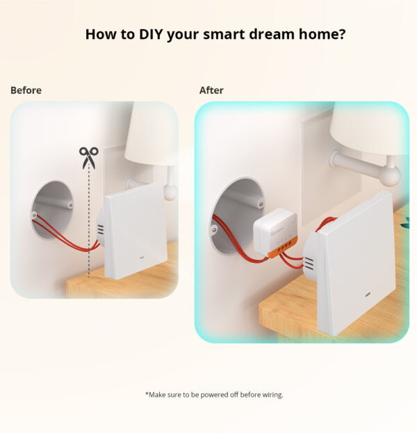 SONOFF ZBMINI Extreme Zigbee Smart Switch ZBMINIL2 (No Neutral Required) - Image 5